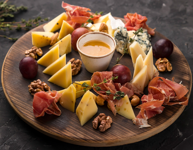 Salumi e formaggi