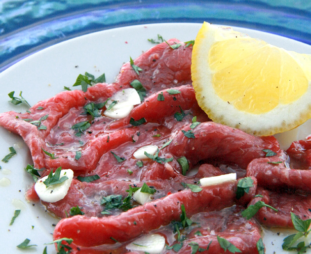 Carpaccio di manzo